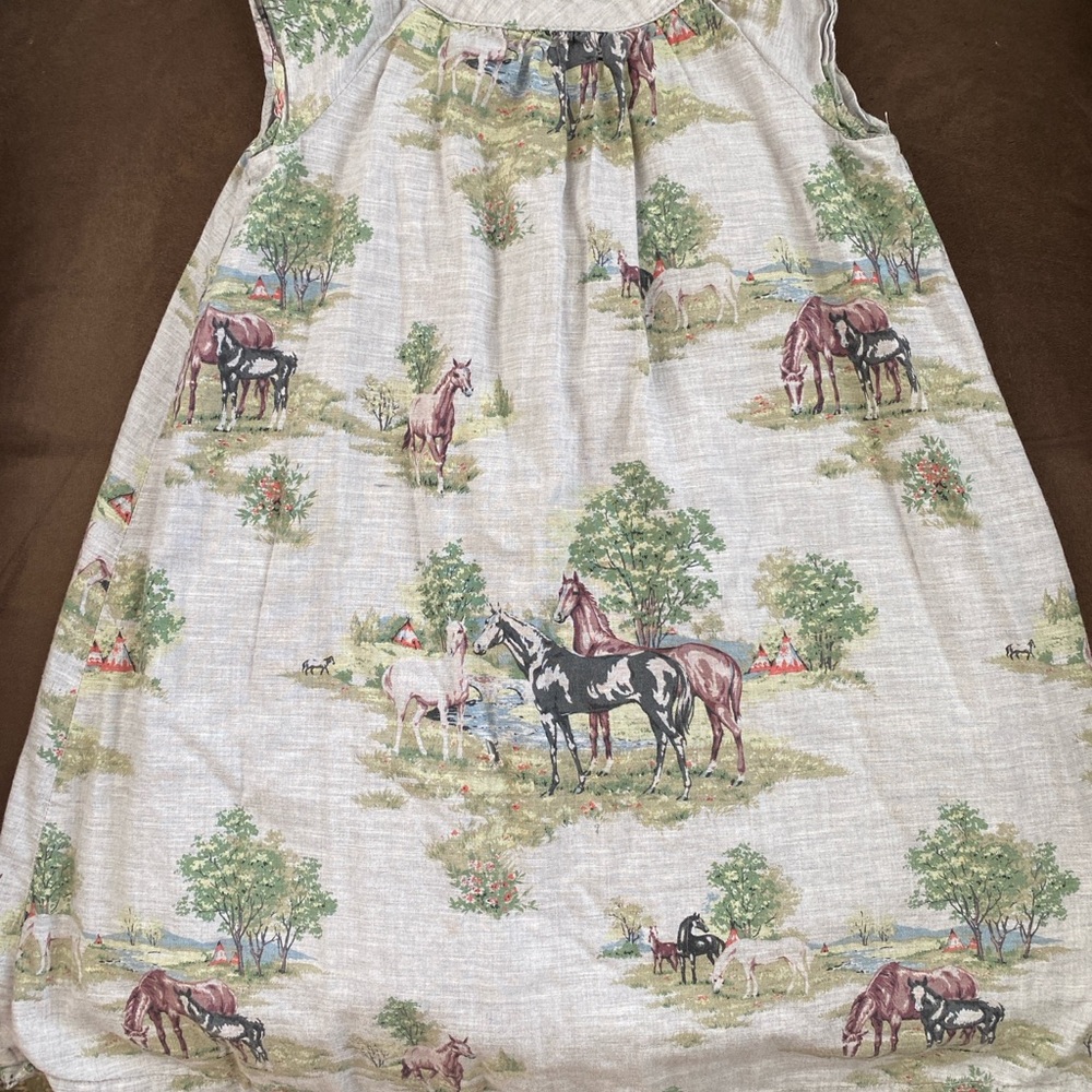BabyGap Toddler Dress with horse accents